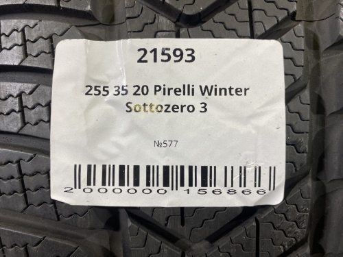 255 35 20 Pirelli Winter Sottozero 3