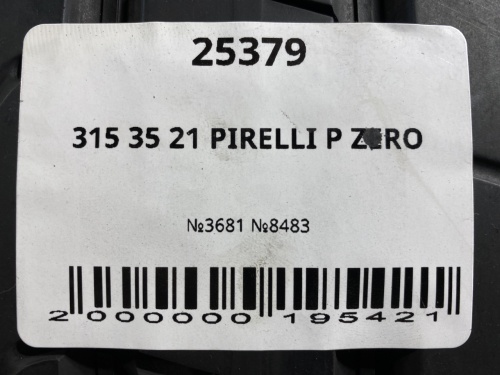315 35 21 PIRELLI P ZERO