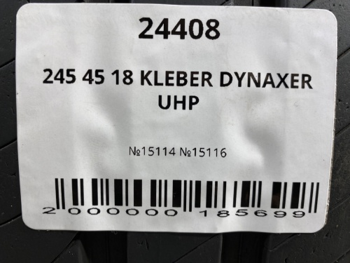 245 45 18 KLEBER DYNAXER UHP