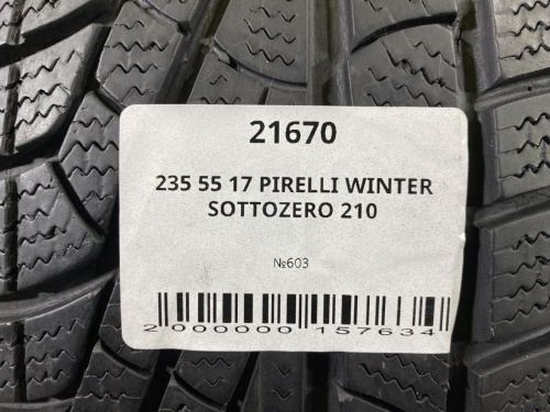 235 55 17 PIRELLI WINTER SOTTOZERO 210