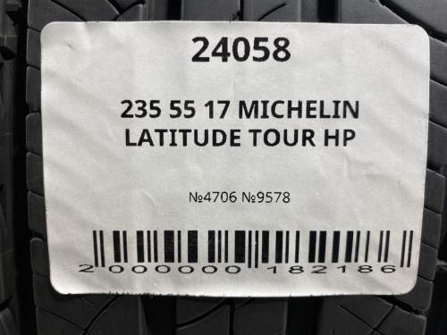 235 55 17 MICHELIN LATITUDE TOUR HP