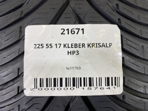 225 55 17 KLEBER KRISALP HP3