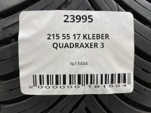 215 55 17 KLEBER QUADRAXER 3