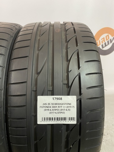 245 35 18 BRIDGESTONE POTENZA S001 RFT