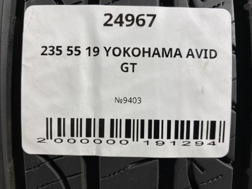 235 55 19 YOKOHAMA AVID GT