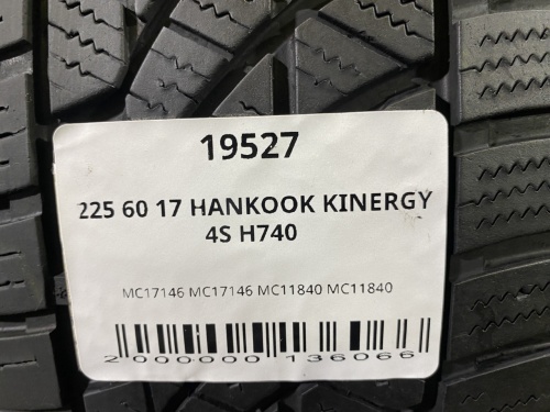 225 60 17 HANKOOK KINERGY 4S H740