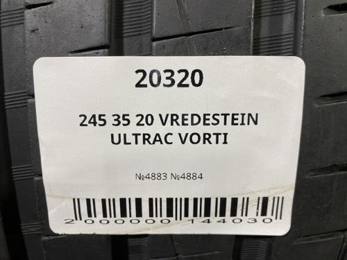 245 35 20 VREDESTEIN ULTRAC VORTI