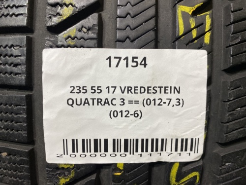 235 55 17 VREDESTEIN QUATRAC 3