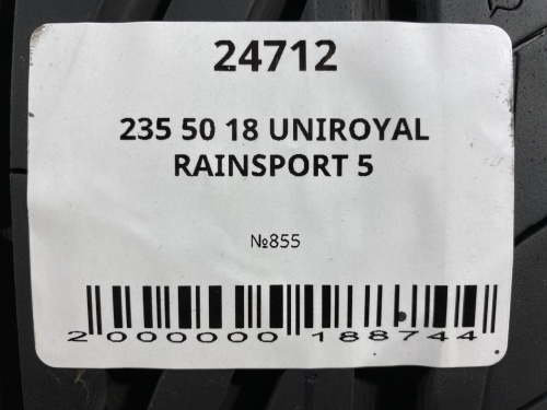 235 50 18 UNIROYAL RAINSPORT 5