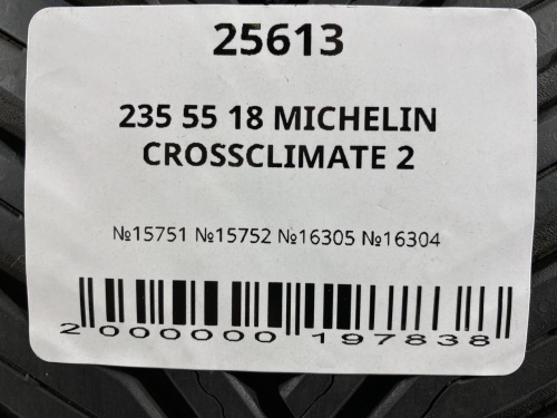 235 55 18 MICHELIN CROSSCLIMATE 2