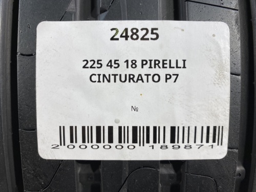 225 45 18 PIRELLI CINTURATO P7