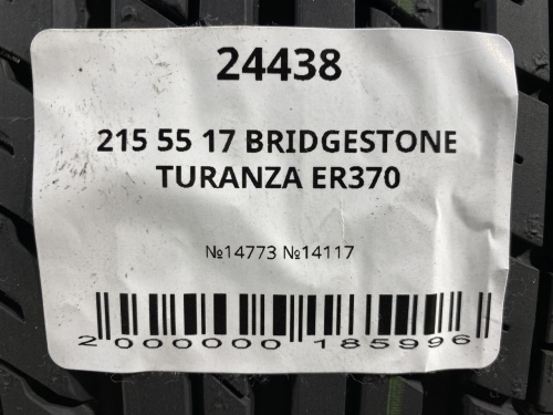 215 55 17 BRIDGESTONE TURANZA ER370