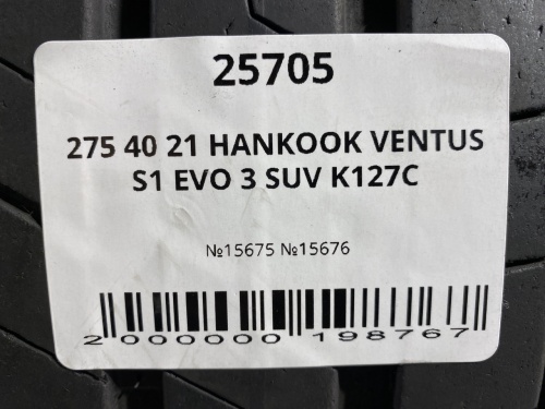 275 40 21 HANKOOK VENTUS S1 EVO 3 SUV K127C
