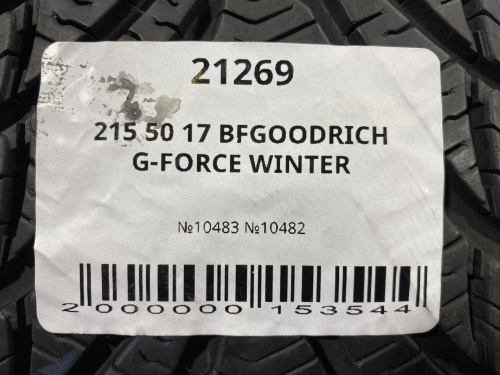 215 50 17 BFGOODRICH G-FORCE WINTER