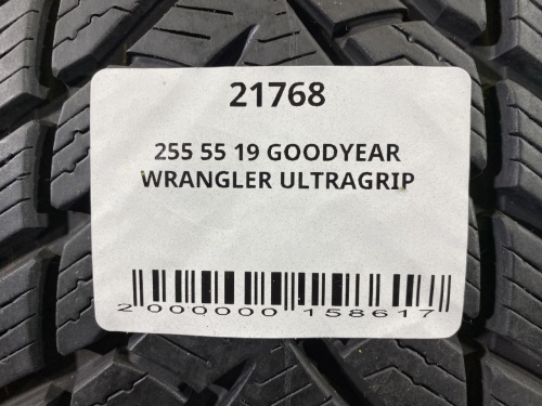 255 55 19 GOODYEAR WRANGLER ULTRAGRIP