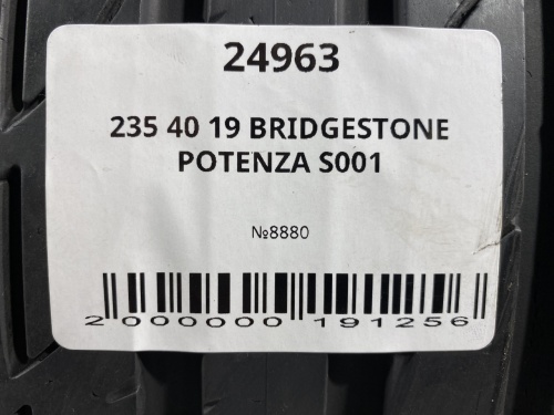 235 40 19 BRIDGESTONE POTENZA S001