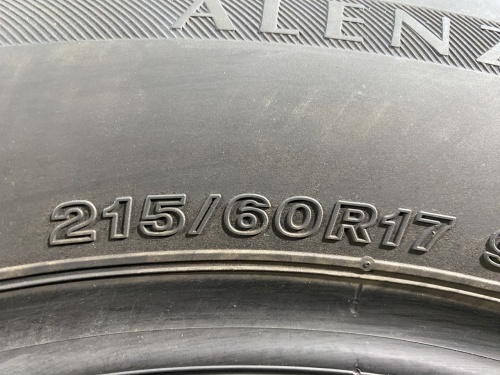 215 60 17 BRIDGESTONE ALENZA 001