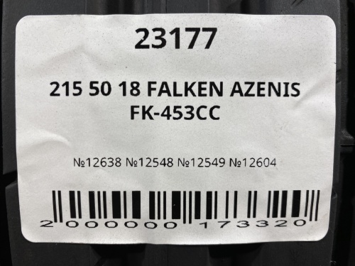 215 50 18 FALKEN AZENIS FK-453CC