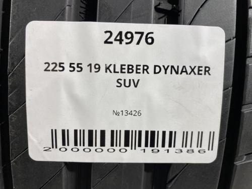 225 55 19 KLEBER DYNAXER SUV