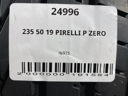 235 50 19 PIRELLI P ZERO