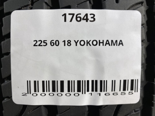 225 60 18 YOKOHAMA Geolandar SUV G055