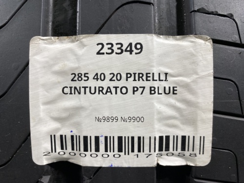 285 40 20 PIRELLI CINTURATO P7 BLUE