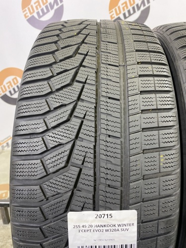 255 45 20 HANKOOK WINTER I'CEPT EVO2 W320A SUV