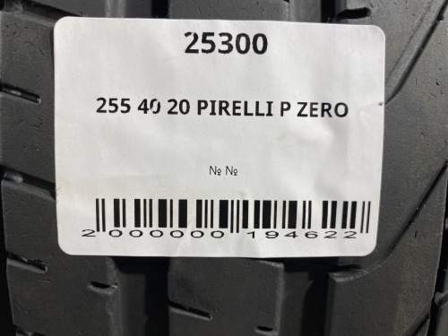 255 40 20 PIRELLI P ZERO