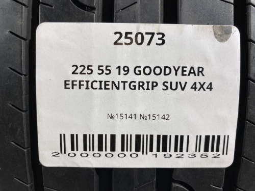 225 55 19 GOODYEAR EFFICIENTGRIP SUV 4X4