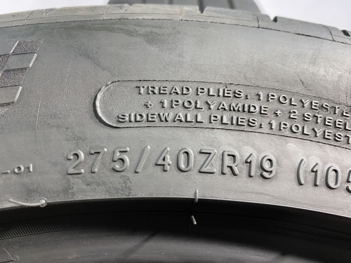 275 40 19 MICHELIN PILOT SPORT 4 S