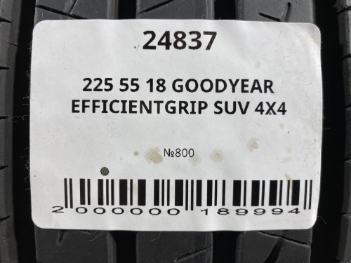 225 55 18 GOODYEAR EFFICIENTGRIP SUV 4X4