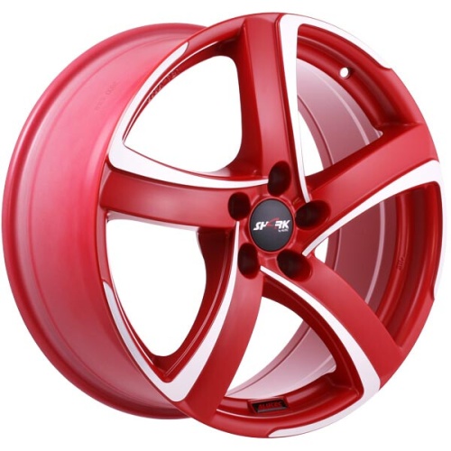 ALUTEC Shark 8x18 5*114,3 Et:45 Dia:70,1 Red Front Polished