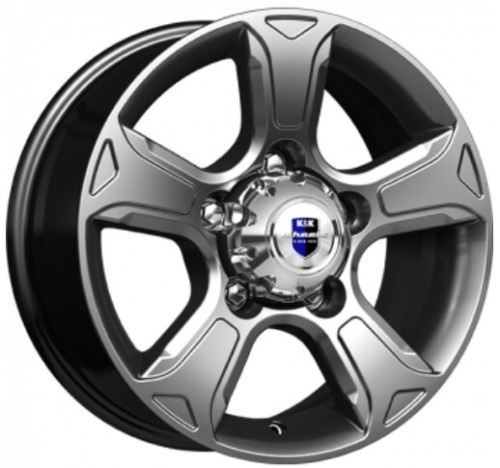 K&K Атлант 7x16 5*139,7 Et:35 Dia:98 Дарк Платинум