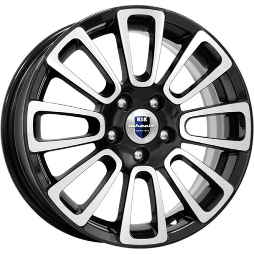 K&K Неман 6x15 4*100 Et:45 Dia:56,6 алмаз-черный