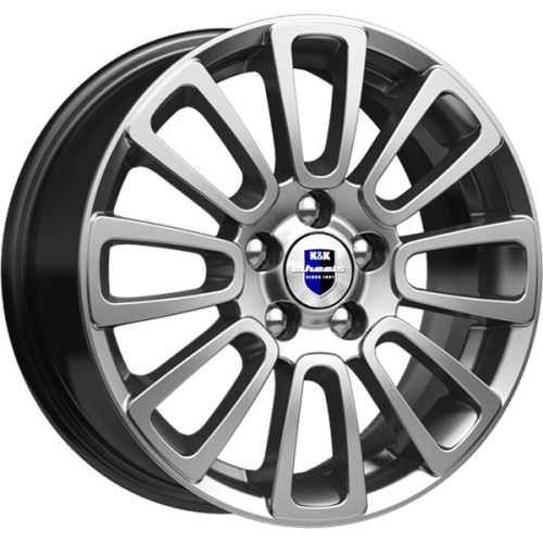 K&K Неман 6x15 4*98 Et:35 Dia:58,6 Дарк платинум