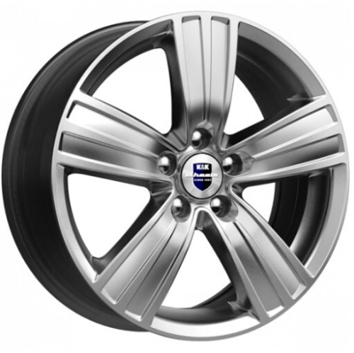 K&K да Винчи 7x16 5*108 Et:43 Dia:67,1 блэк платинум