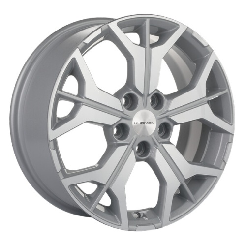 Khomen 1715 7x17 5*114,3 Et:39 Dia:60,1 F-Silver-FP