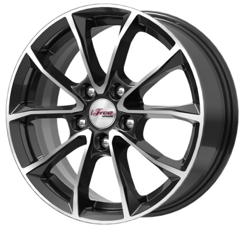 iFree Джет 6,5x16 5*114,3 Et:43 Dia:67,1 Блэк Джек