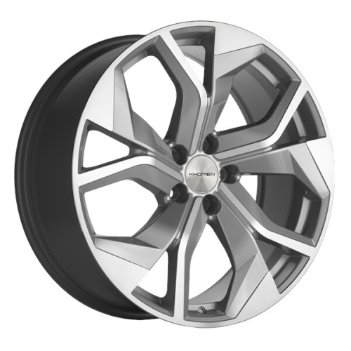 Khomen 2006 8,5x20 5*114,3 Et:30 Dia:60,1 Brilliant Silver