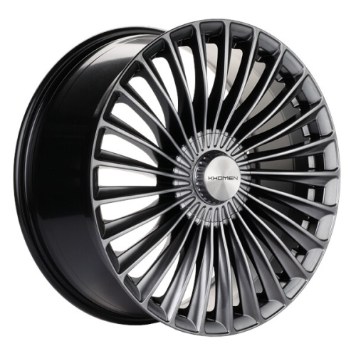 Khomen 2008 9,5x20 5*112 Et:38 Dia:66,6 Dark Chrome