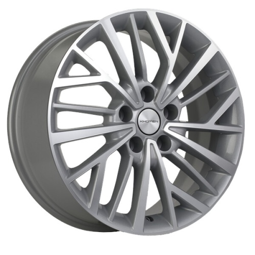 Khomen 1717 7x17 5*114,3 Et:45 Dia:66,1 F-Silver-FP