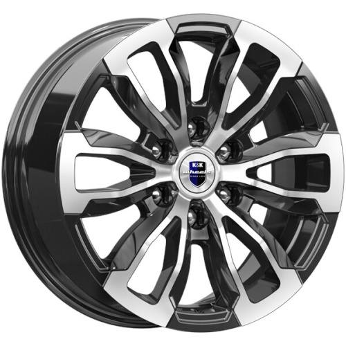 K&K Меконг (КС959) 7,5x18 6*139,7 Et:42 Dia:75,1 алмаз чёрный