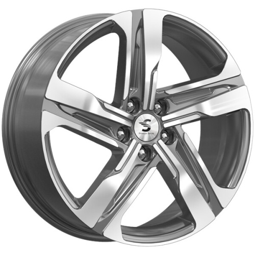 Premium Series КР004 7,5x19 5*114,3 Et:49 Dia:67,1 Diamond gloss graphite