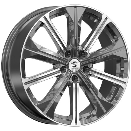 Premium Series КР013 7x19 5*114,3 Et:40 Dia:66,6 Diamond gloss graphite