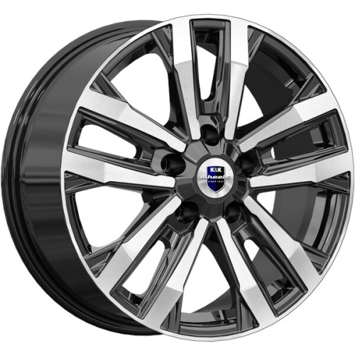 K&K Мичиган 8x18 5*130 Et:53 Dia:71,6 алмаз чёрный