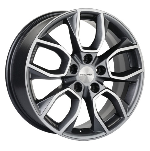Khomen 1713 7x17 5*114,3 Et:45 Dia:67,1 Gray-FP