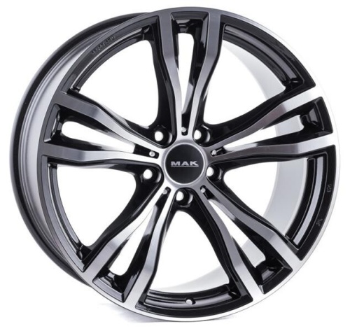 MAK X-Mode 10,5x20 5*112 Et:40 Dia:66,6 Black Mirror