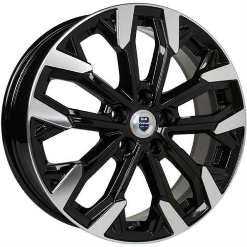 K&K Морейн 6,5x17 5*100 Et:45 Dia:67,1 алмаз чёрный