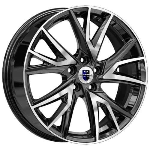 K&K Кайлас 6,5x18 5*108 Et:52 Dia:60,1 алмаз чёрный