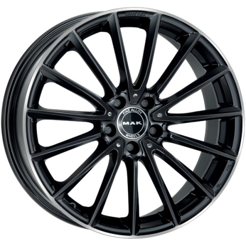 MAK Komet 8x19 5*112 Et:48 Dia:66,6 Gloss Black Mirror Ring